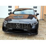Εμπρόσθια μάσκα Panamericana AMG look για Mercedes-Benz CLS-Class (C257) Χρώμιο/ Μαύρο Εμπρόσθια μάσκα Panamericana AMG look για Mercedes-Benz CLS-Class (C257) Χρώμιο/ Μαύρο